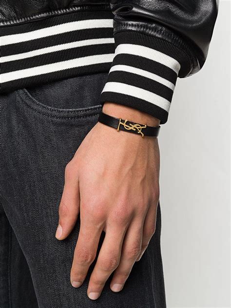 ysl braclet mens|st laurent bracelets for men.